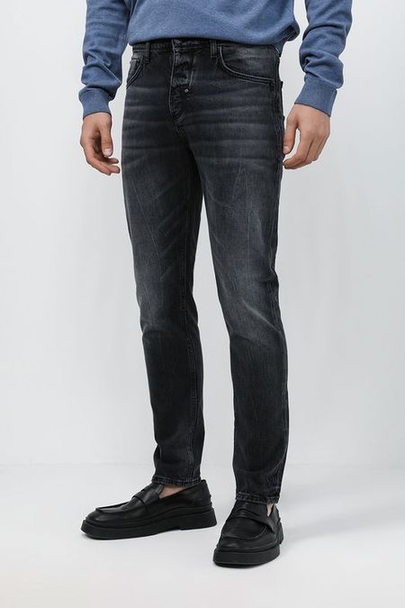 Джинсы с эффектом потертости Antony Morato
