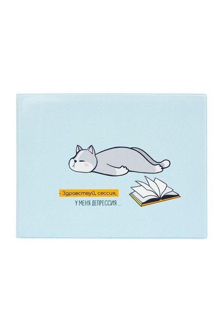 Обложка на зачетную книжку Сессия-депрессия Kawaii Factory
