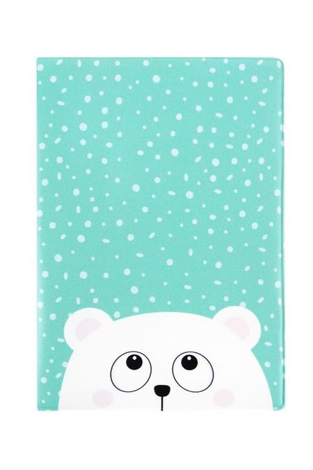 Обложка для паспорта Белый мишка Kawaii Factory