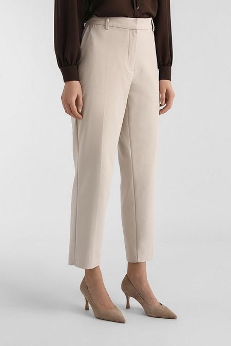 Брюки хлопковые зауженного кроя Gerry Weber