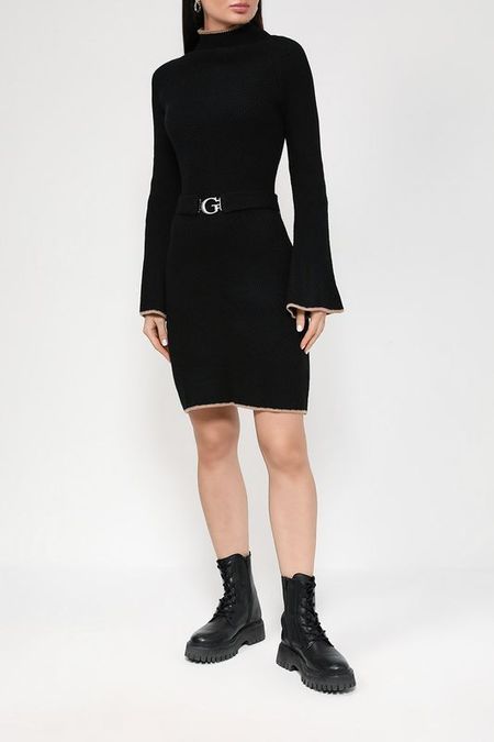 Платье трикотажное облегающего кроя Guess