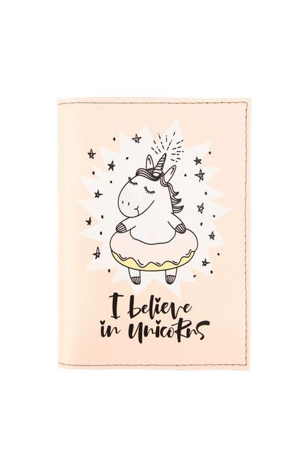 Обложка для паспорта Единорог Kawaii Factory