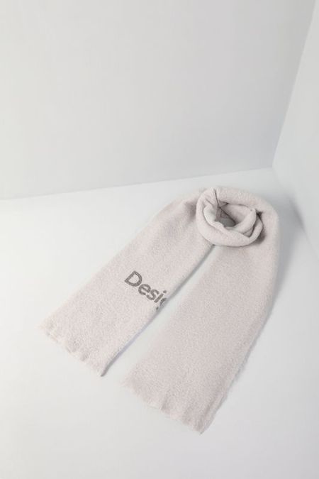 Шарф с логотипом бренда Desigual