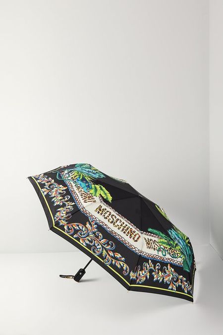 Зонт автомат с принтом Barocco Moschino
