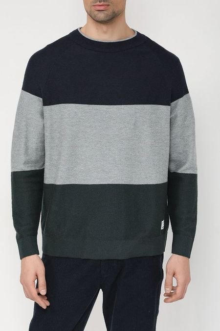 Хлопковый джемпер в полоску PEPE JEANS