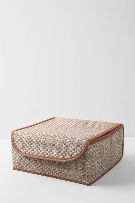 Корзина для хранения с крышкой CASY HOME