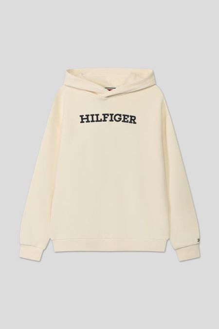 Худи хлопковое с логотипом Tommy Hilfiger