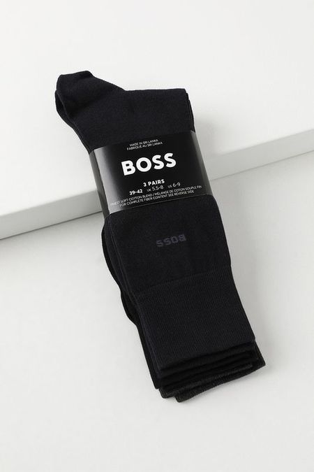 Набор из трех пар классических носков BOSS