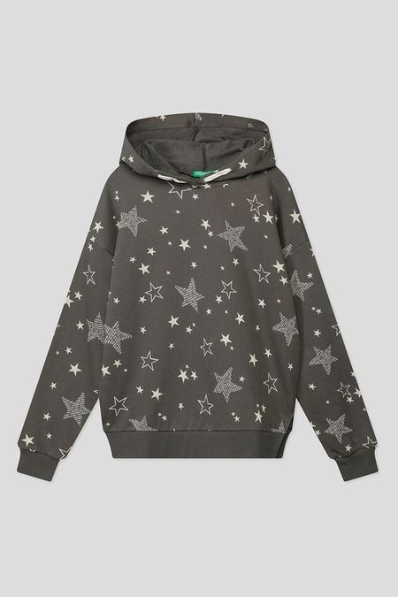 Худи с принтом Benetton