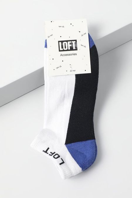 Носки укороченные с принтом Loft