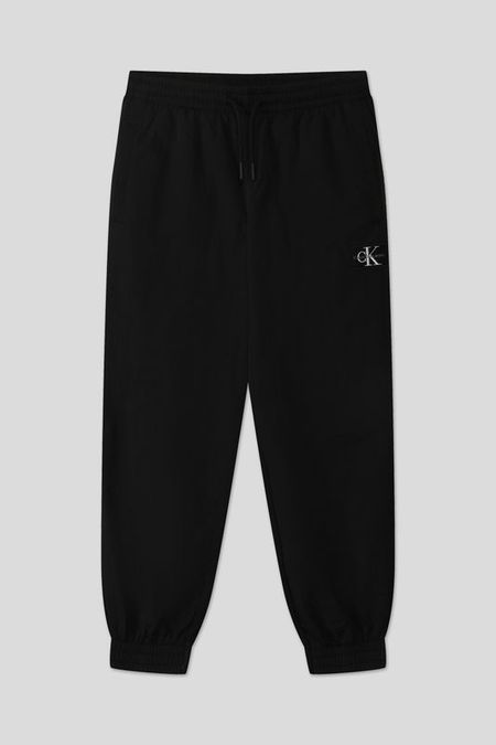 Брюки хлопковые на кулиске Calvin Klein Jeans