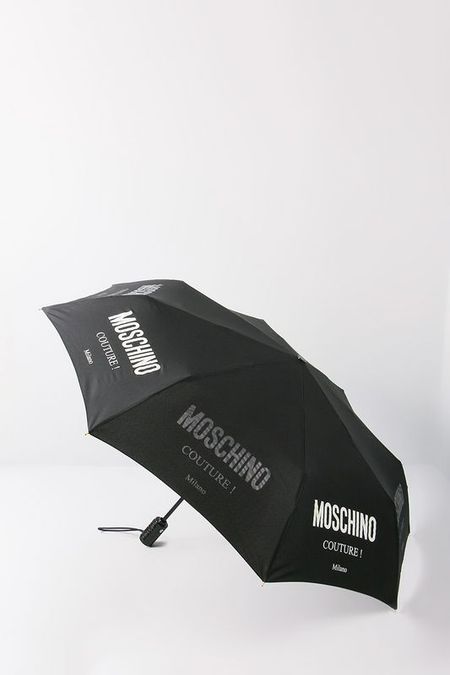 Зонт с логотипом бренда Moschino