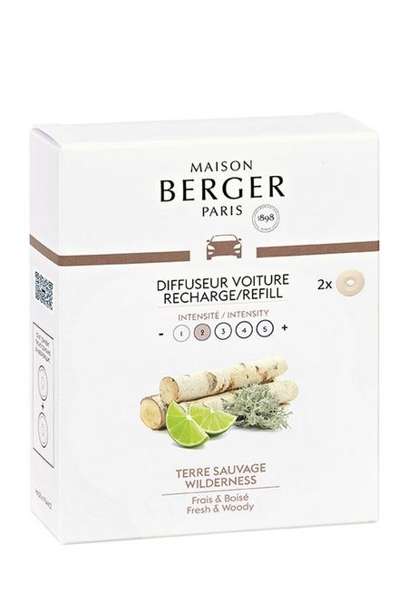 Набор из двух сменных блоков Дикие земли Maison Berger Paris