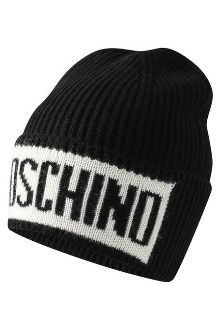 Шапка с добавлением шерсти Moschino
