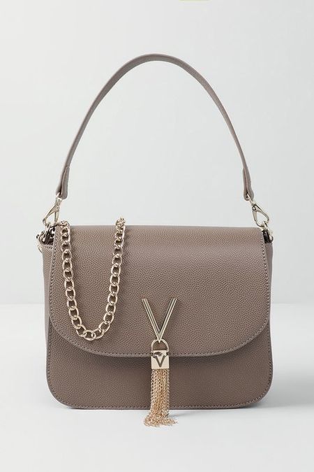 Сумка сэтчел с логотипом бренда Divina Valentino