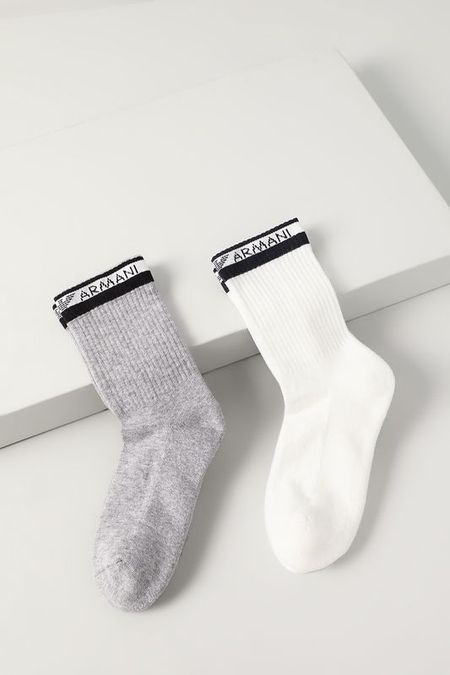 Набор из 2 пар хлопковых классических носков EMPORIO ARMANI