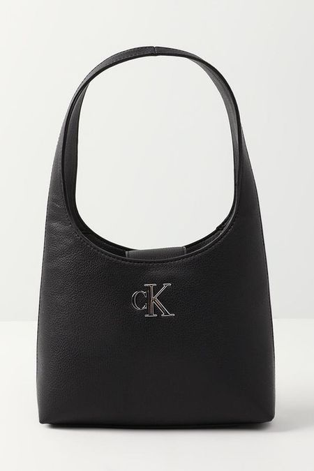 Сумка хобо с логотипом Minimal Monogram Calvin Klein