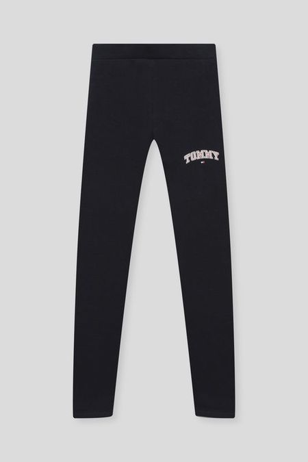 Легинсы хлопковые с логотипом Tommy Hilfiger