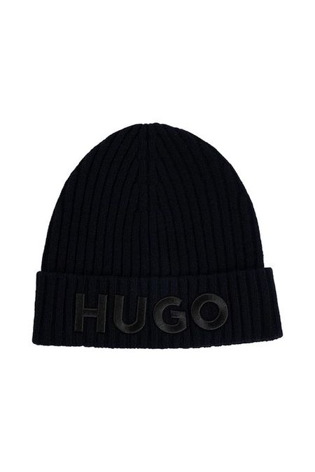 Шапка-бини шерстяная HUGO