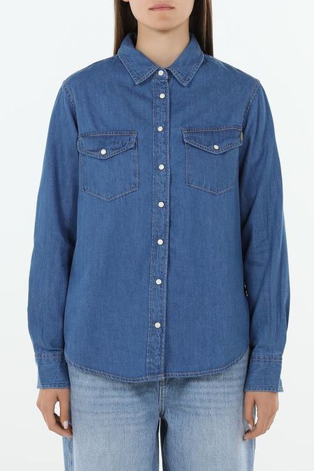 Рубашка джинсовая с карманами PEPE JEANS