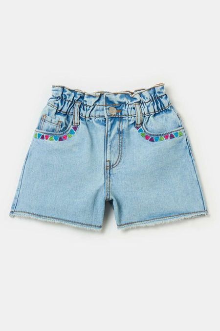 Шорты джинсовые с вышивкой Republic of Denim