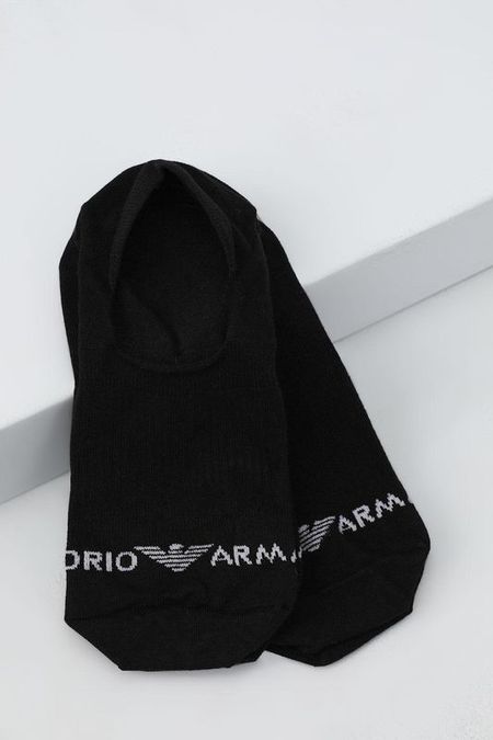Набор из 2 пар хлопковых подследников EMPORIO ARMANI