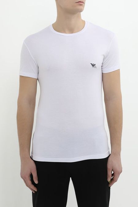 Набор из 2 футболок с логотипом EMPORIO ARMANI