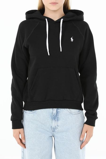 Худи хлопковое с карманом POLO RALPH LAUREN