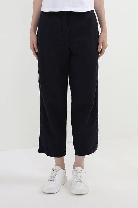 Брюки из хлопка и льна Tommy Hilfiger