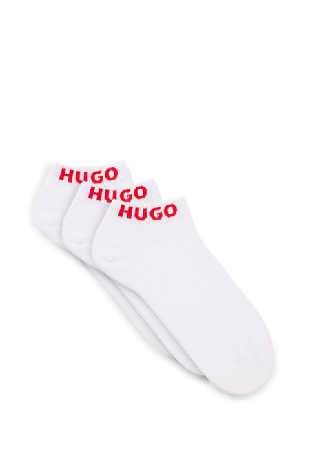 Набор из 3 пар хлопковых носков с логотипом HUGO