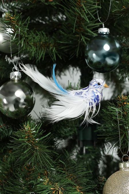 Новогоднее украшение Bird On Clip в ассортименте GOODWILL