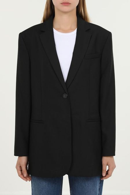 Пиджак однобортный с карманами Calvin Klein