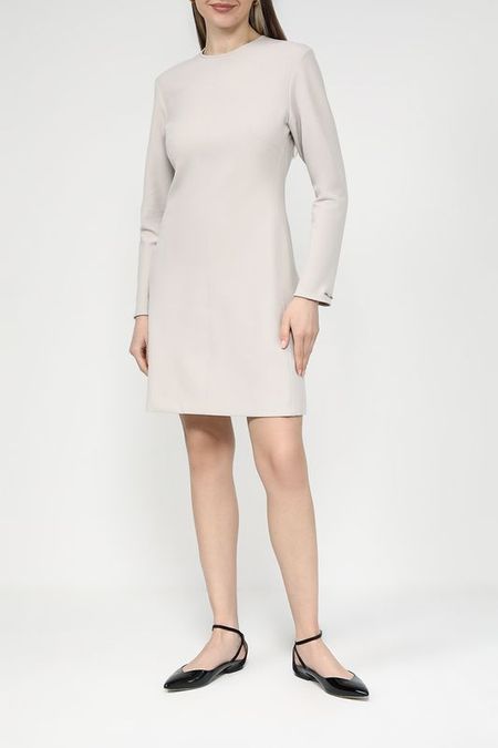 Платье приталенное с длинным рукавом Calvin Klein