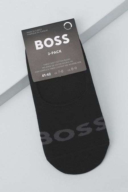 Набор из 2 пар хлопковых подследников BOSS
