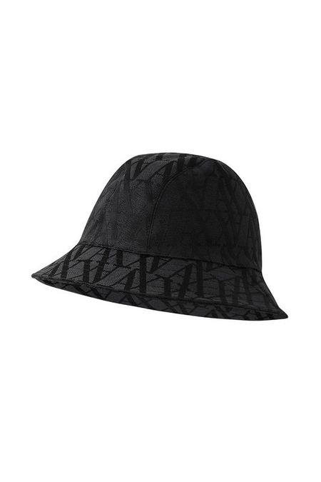 Панама хлопковая с монограммой логотипа Armani Exchange