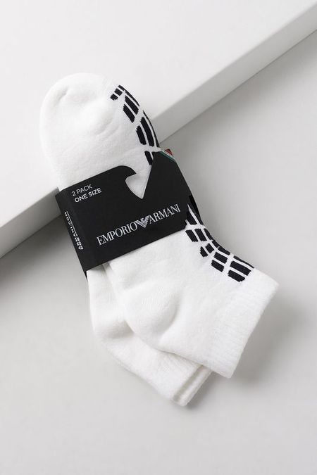 Носки укороченные 2 пары EMPORIO ARMANI