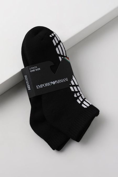 Носки укороченные 2 пары EMPORIO ARMANI