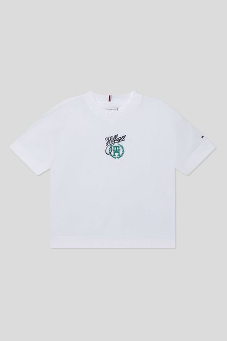 Футболка хлопковая с логотипом Tommy Hilfiger