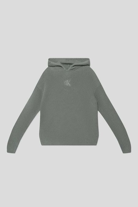 Джемпер хлопковый с капюшоном Calvin Klein Jeans