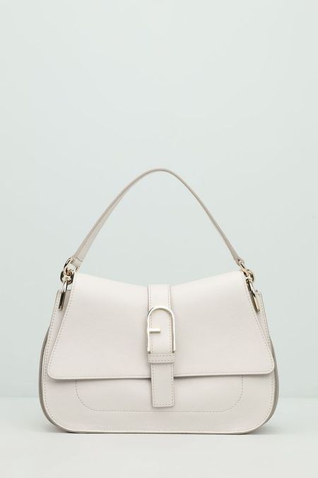 Сумка сэтчел кожаная Flow M Furla