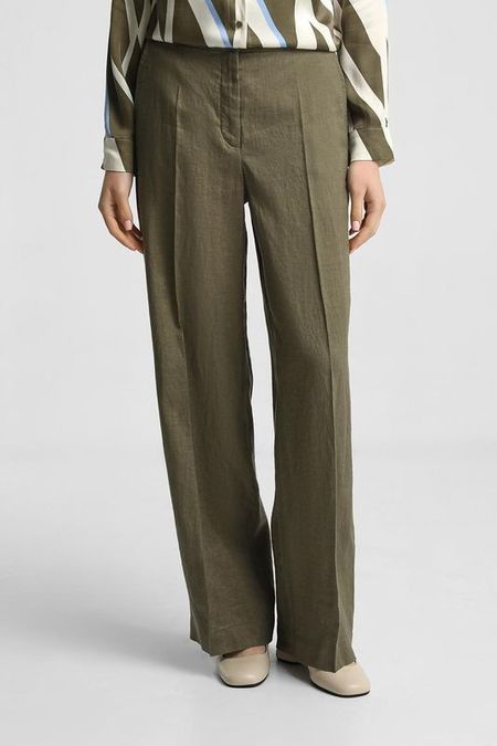 Брюки льняные свободного кроя Gerry Weber