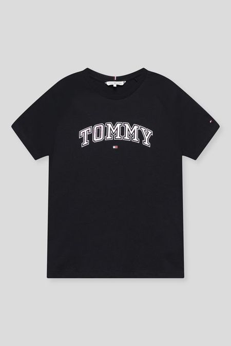 Футболка хлопковая с логотипом Tommy Hilfiger
