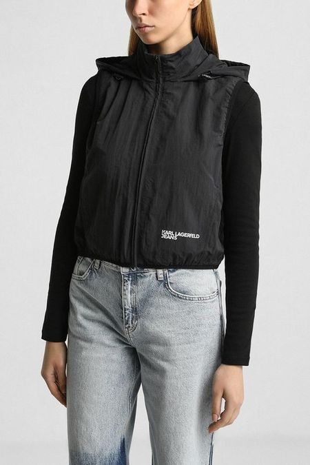 Жилет с капюшоном на кулиске Karl Lagerfeld Jeans