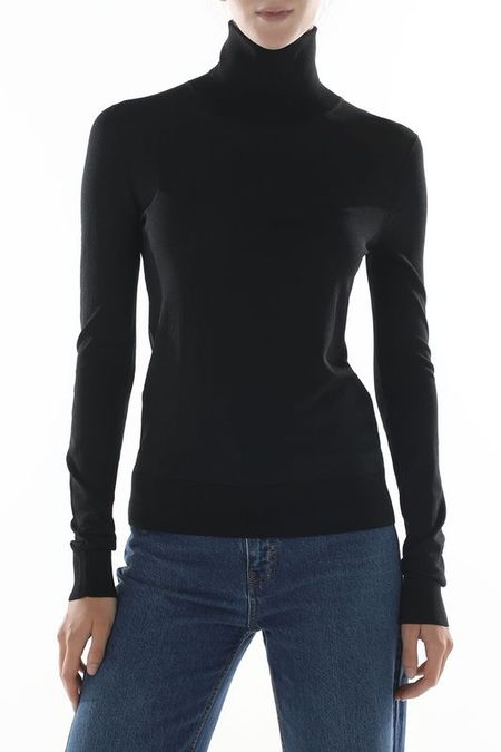 Водолазка вязаная с высоким воротником Calvin Klein