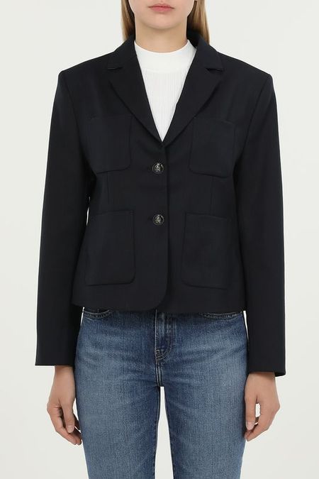Пиджак укороченного кроя с карманами Tommy Hilfiger