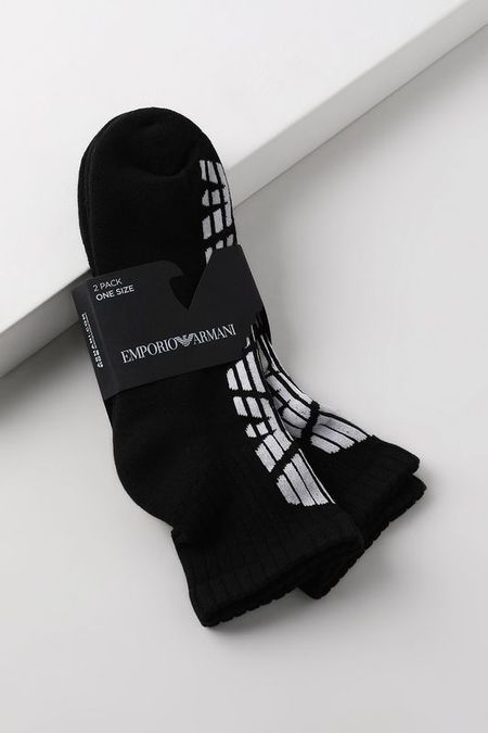 Носки укороченные 2 пары EMPORIO ARMANI