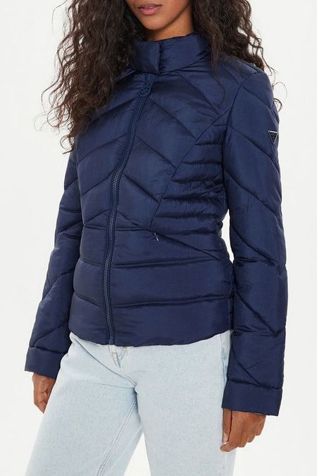 Куртка утепленная с воротником стойкой Guess