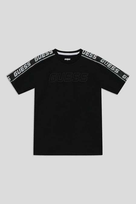 Футболка хлопковая с логотипом Guess
