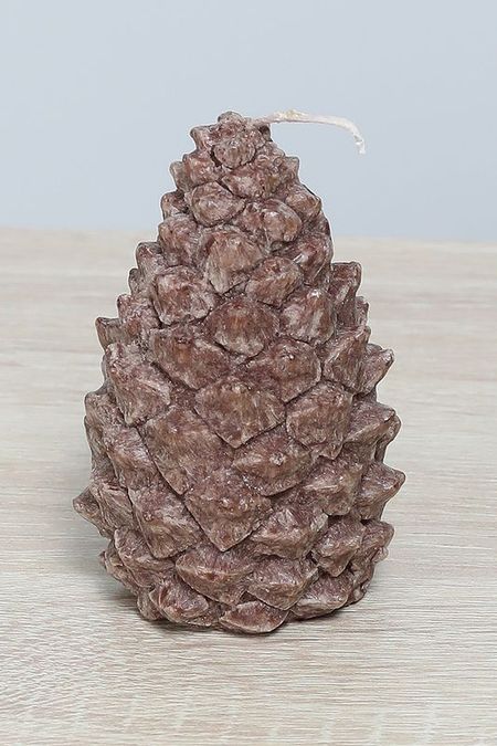 Аромасвеча Фигурная Шишка малая с хвойным ароматом Bougies la francaise
