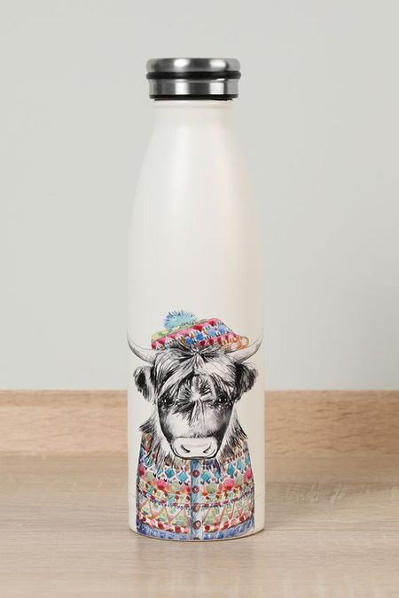 Бутылка для воды с принтом Mikasa Cow Kitchen Craft